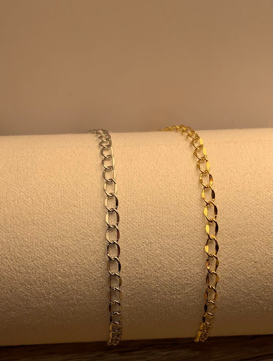 Chaînes bracelets en acier inoxydable