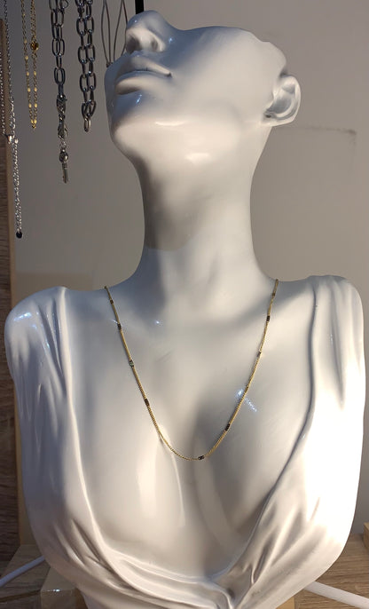 Chaînes colliers en acier inoxydable
