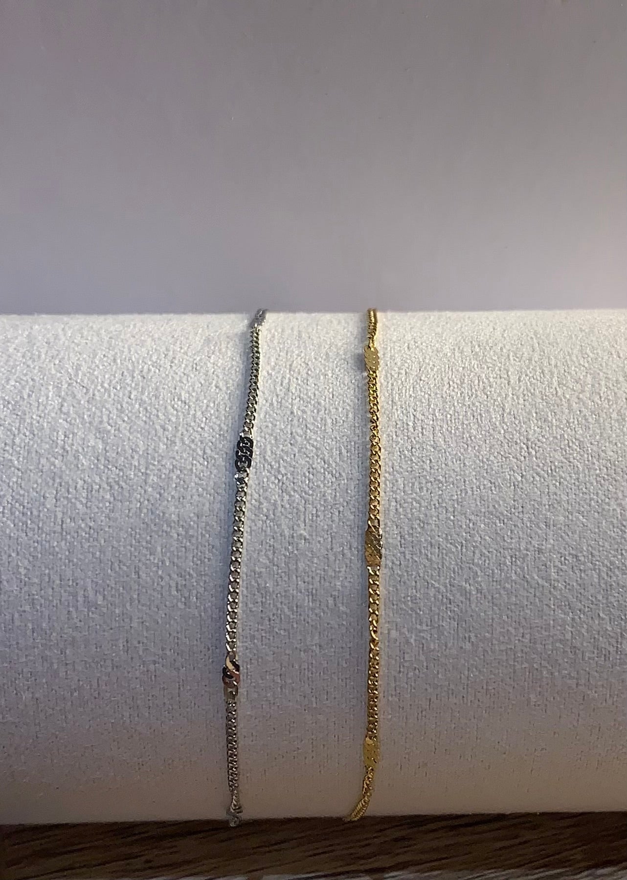 Chaînes bracelets en acier inoxydable