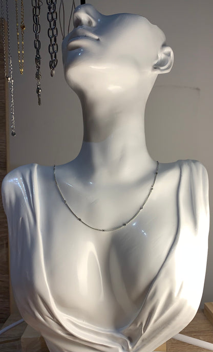 Chaînes colliers en acier inoxydable