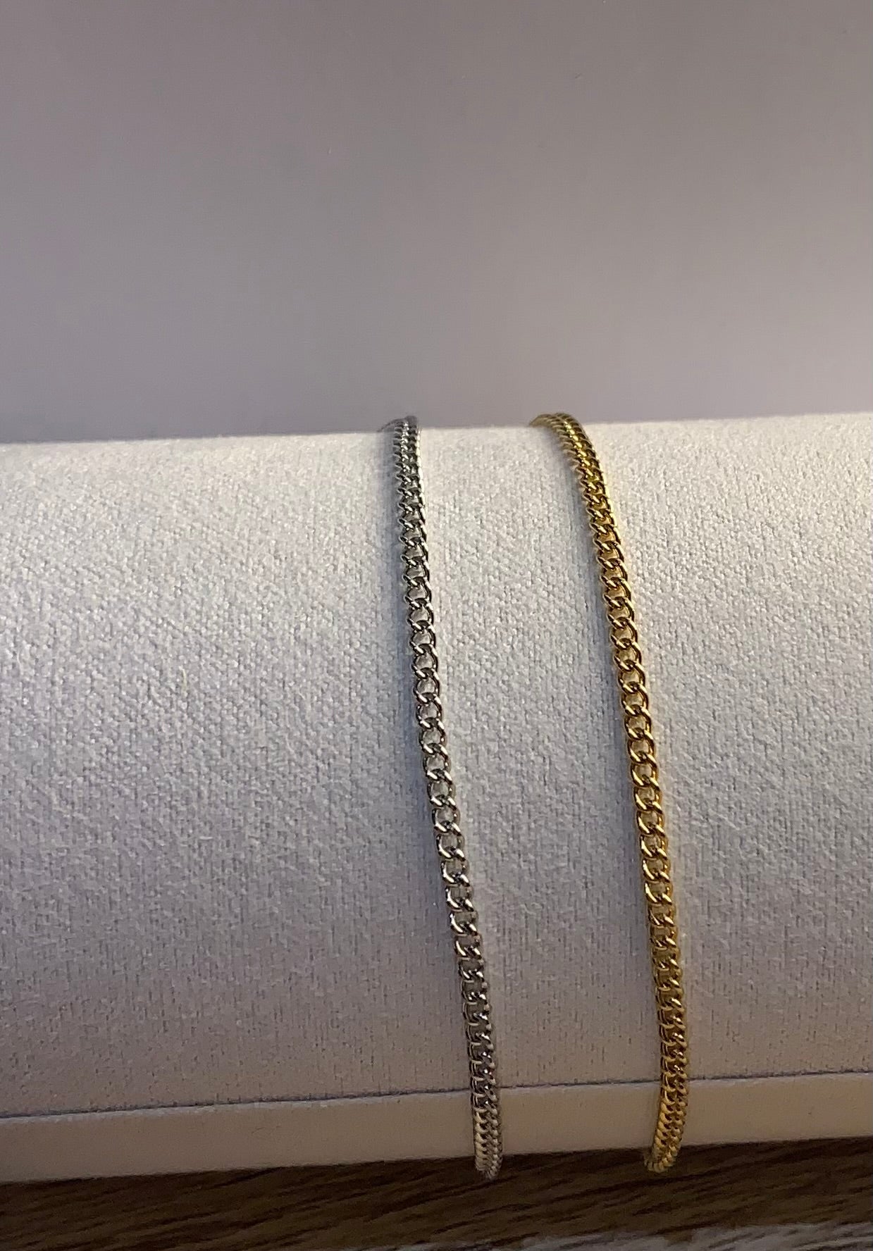 Chaînes bracelets en acier inoxydable