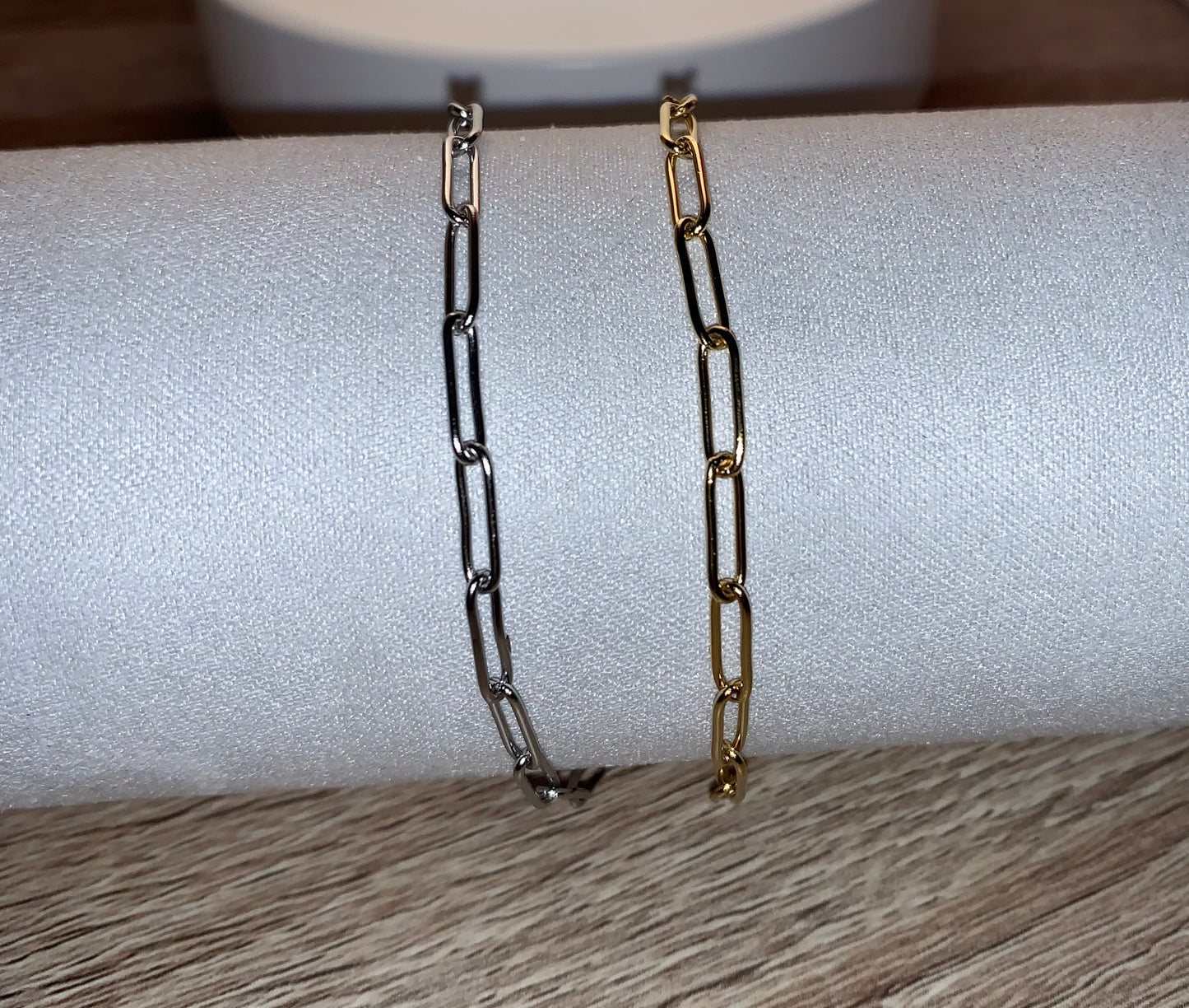 Chaînes bracelets en acier inoxydable