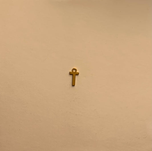 Breloques lettres T en acier inoxydable