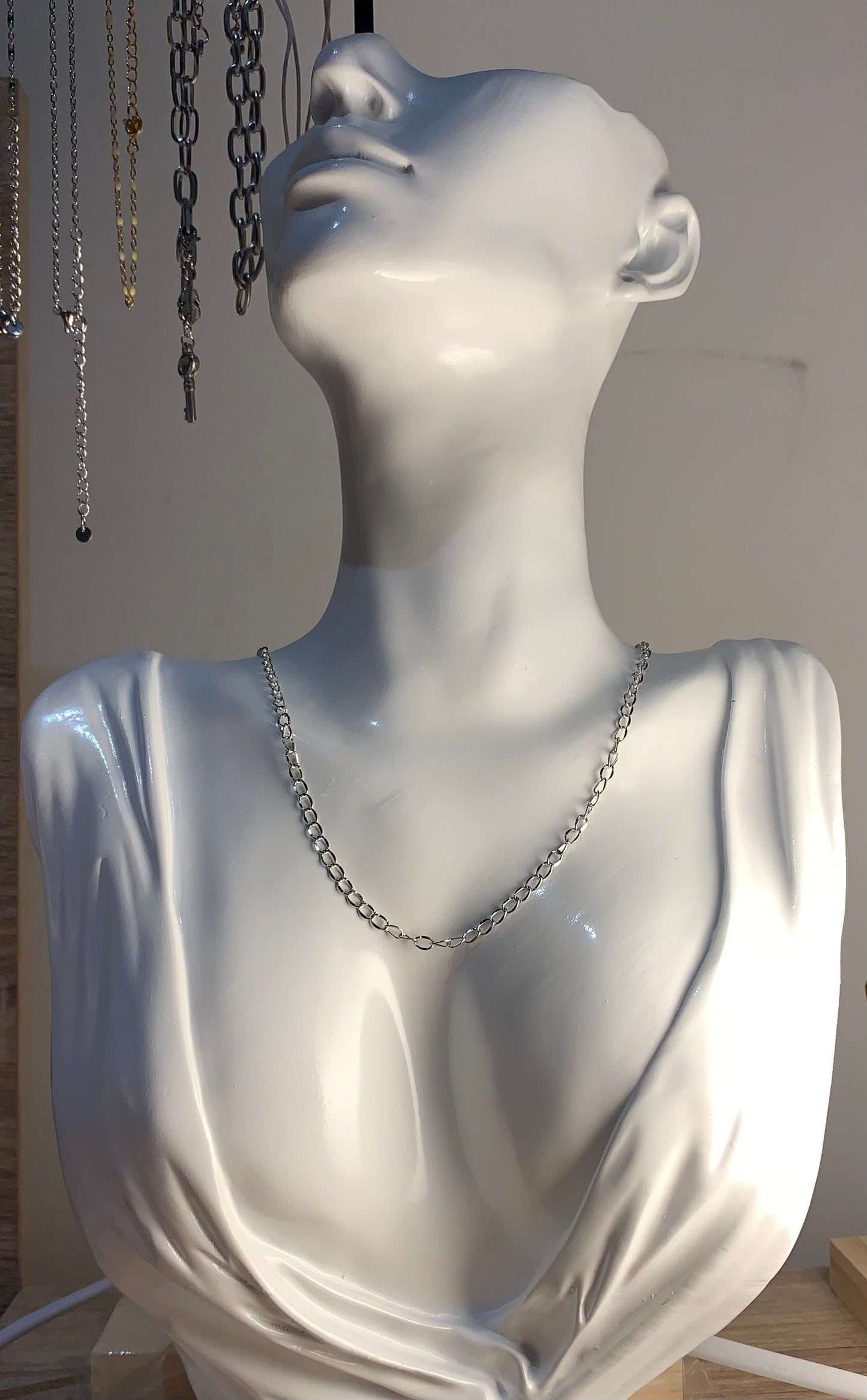 Chaînes colliers en acier inoxydable