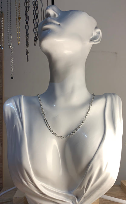 Chaînes colliers en acier inoxydable