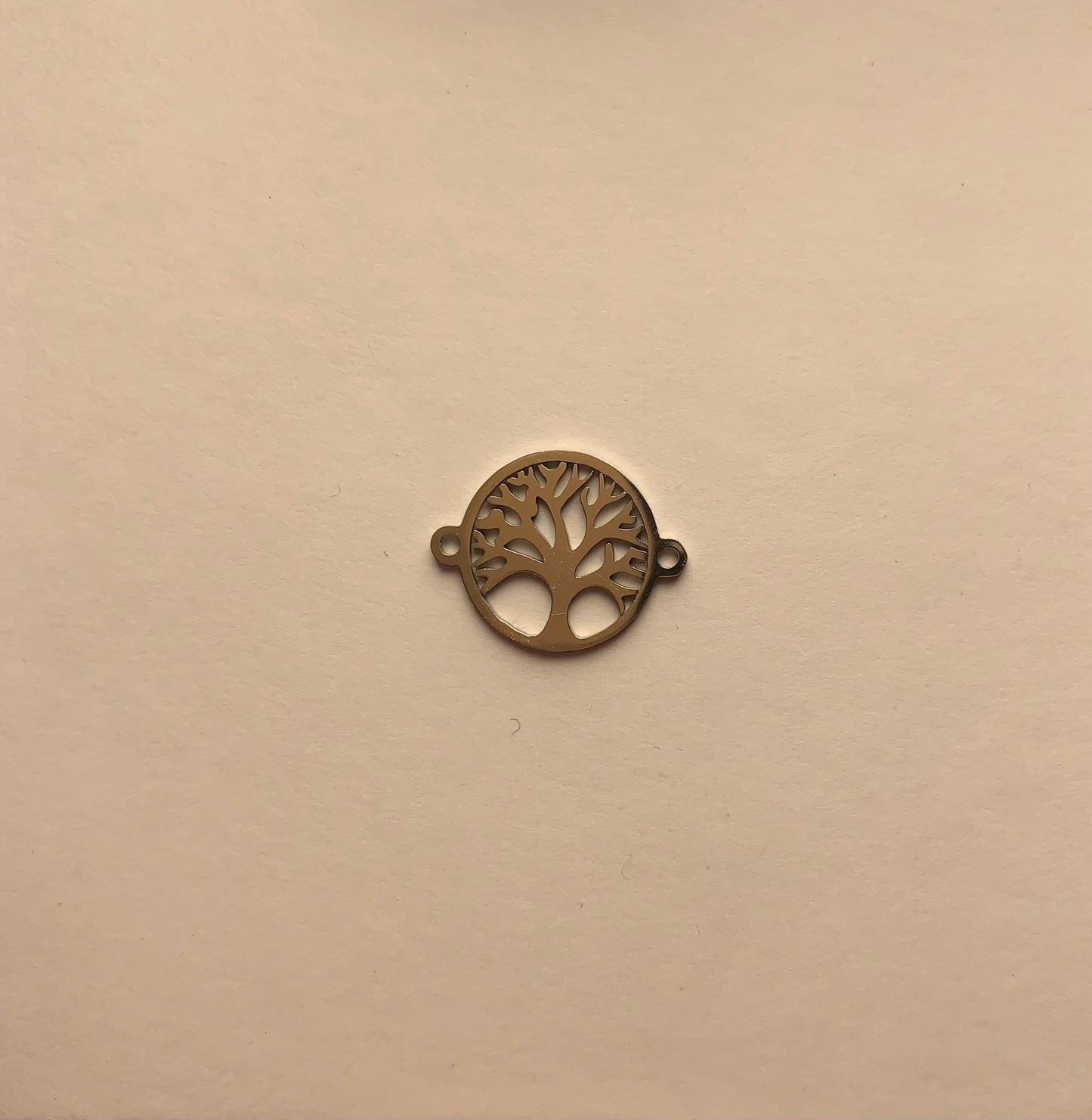 Breloques arbres de vie en acier inoxydable